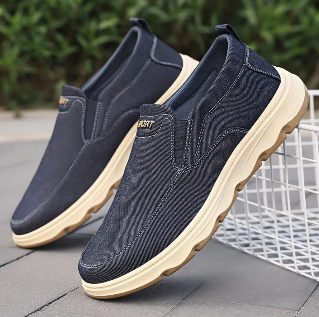 Zapatos Hombre Casual Comfort Sin Cordón